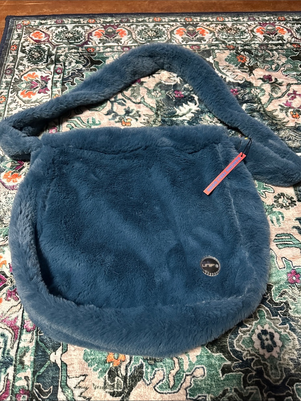 UNIF Faye Bag - Blue Fuzzy